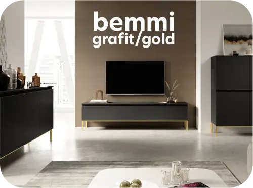 Bemmi grafit/gold